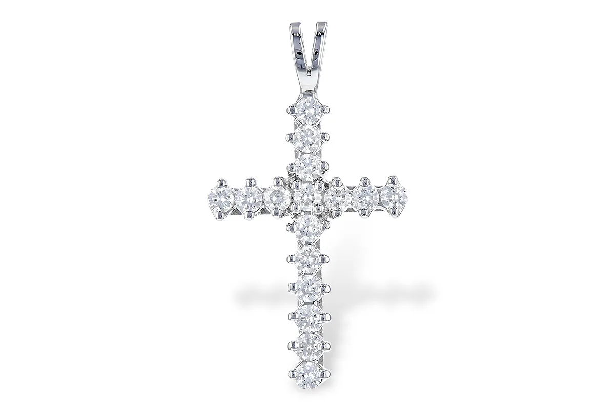 Diamond Pendant in white gold