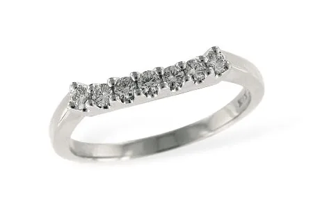 Diamond Ring Enhancer in white gold
