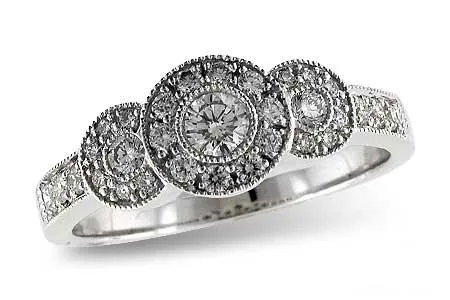 Diamond Anniversary Band in white gold