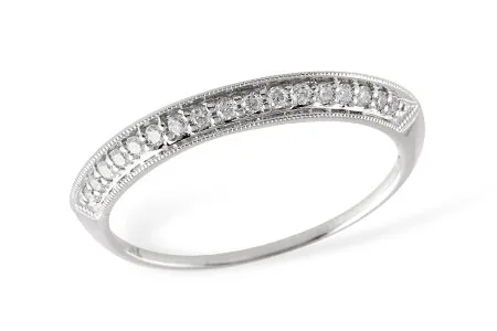 Diamond Ring Enhancer in white gold