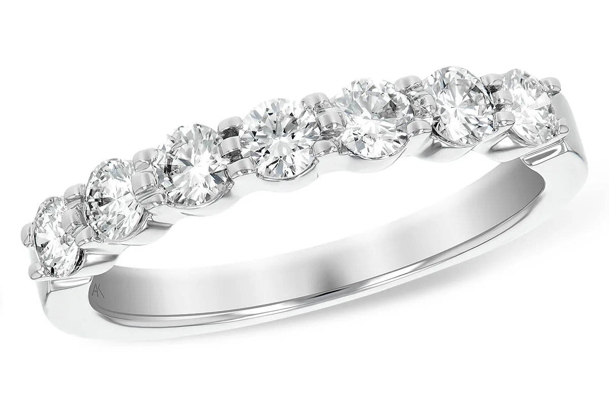 Diamond Wedding Band in white gold