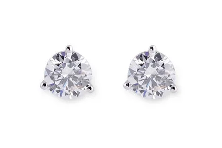 Diamond Earrings in white gold