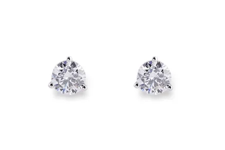 Diamond Earrings in white gold
