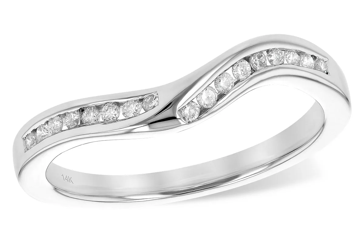 Diamond Wedding Band in white gold