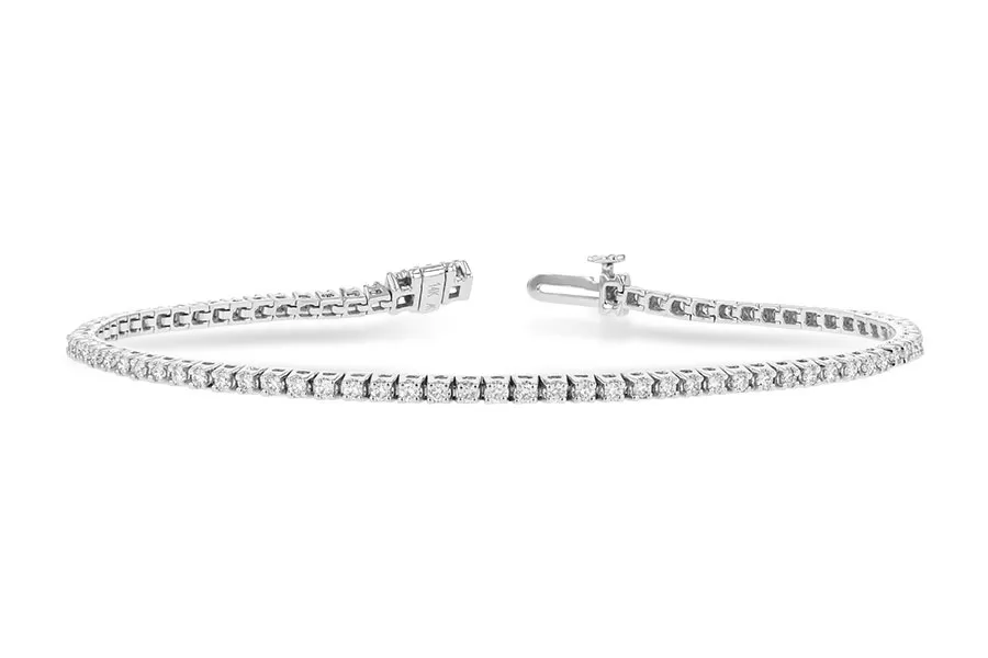 Diamond Bracelet in white gold