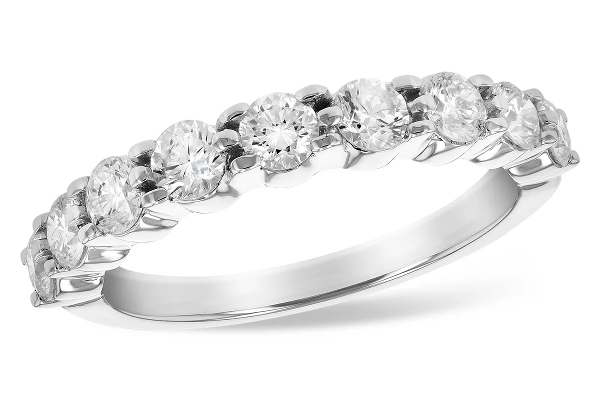Diamond Wedding Band in white gold