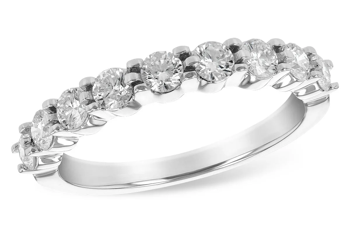 Diamond Wedding Band in white gold