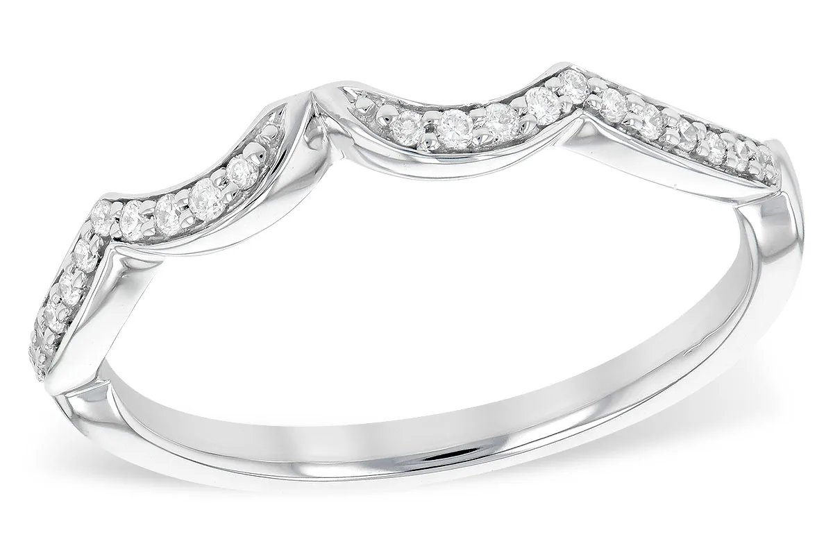 Diamond Wedding Band in white gold