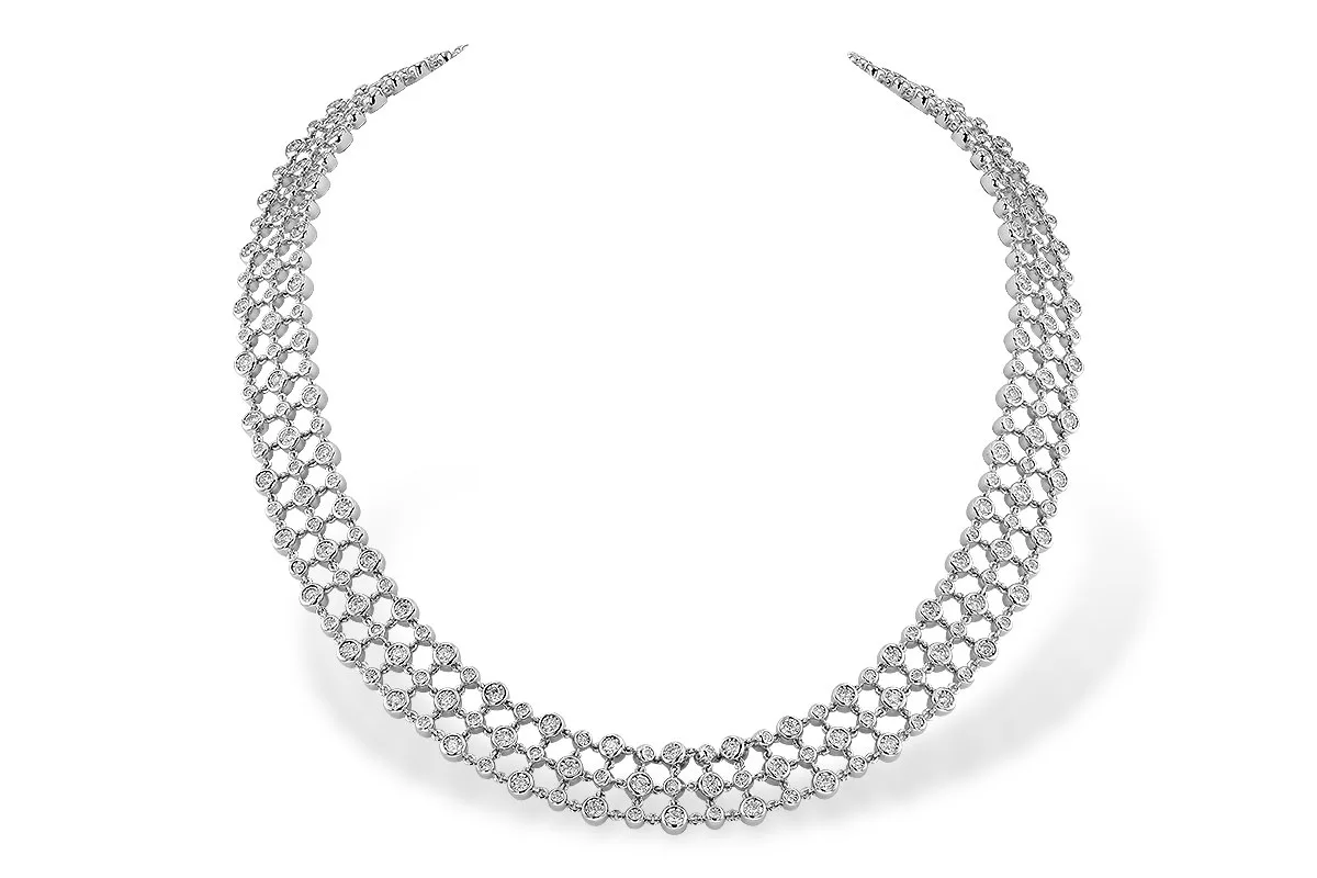 Diamond Necklace in white gold