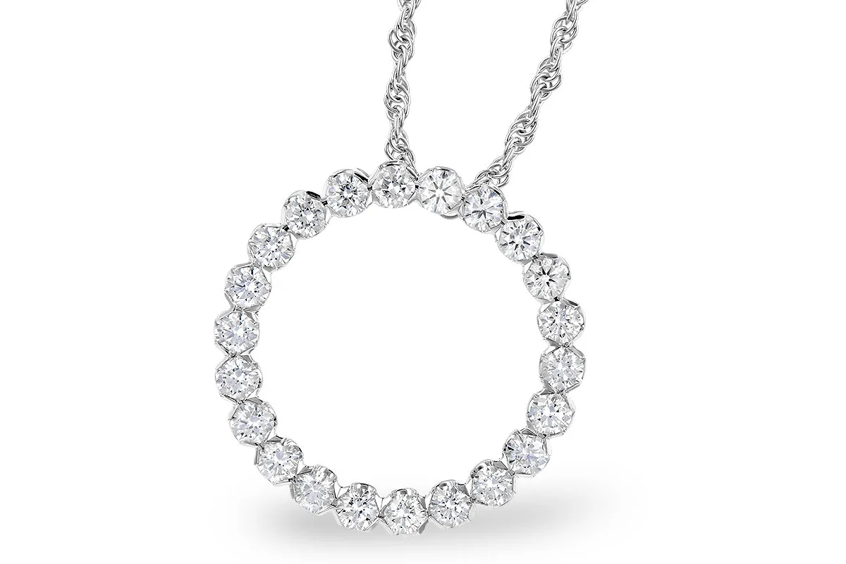 Diamond Necklace in white gold