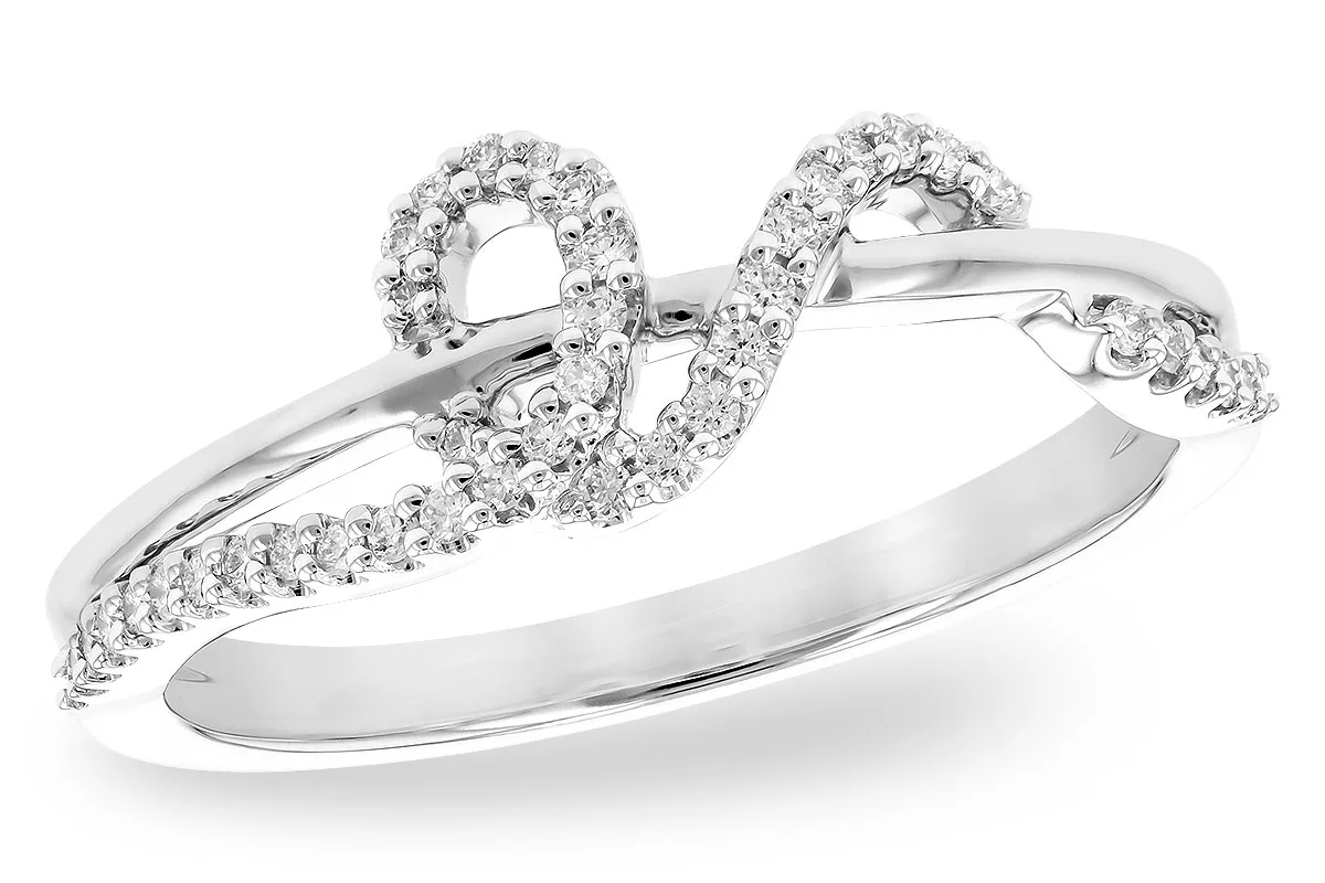 Diamond Wedding Band in white gold