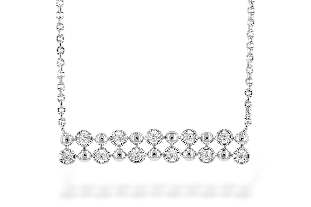 Diamond Necklace in white gold