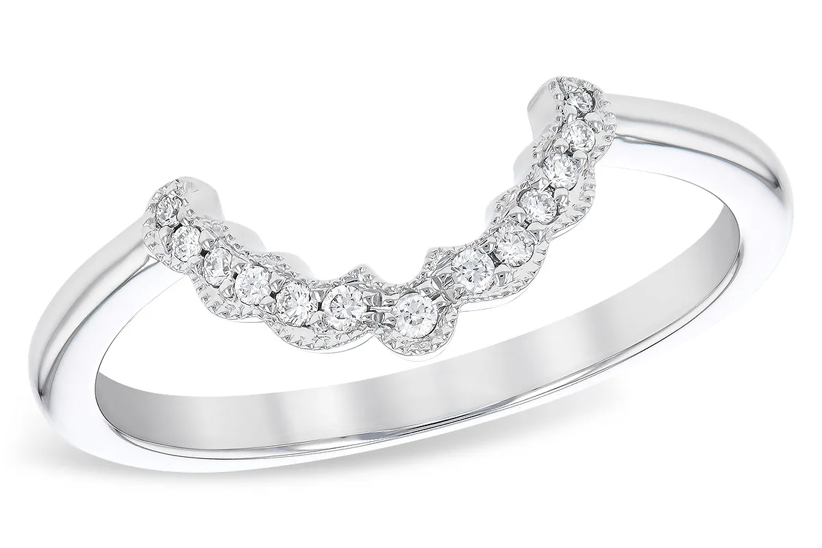 Diamond Wedding Band in white gold