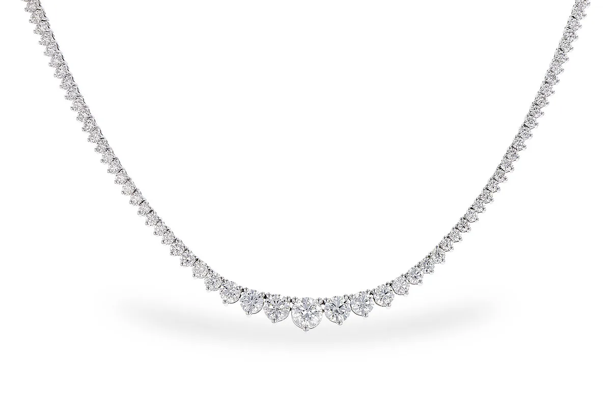 Diamond Necklace in white gold