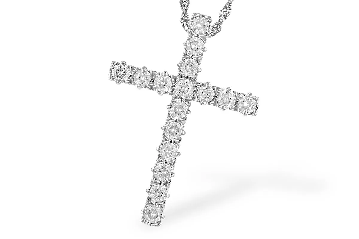 Diamond Necklace in white gold