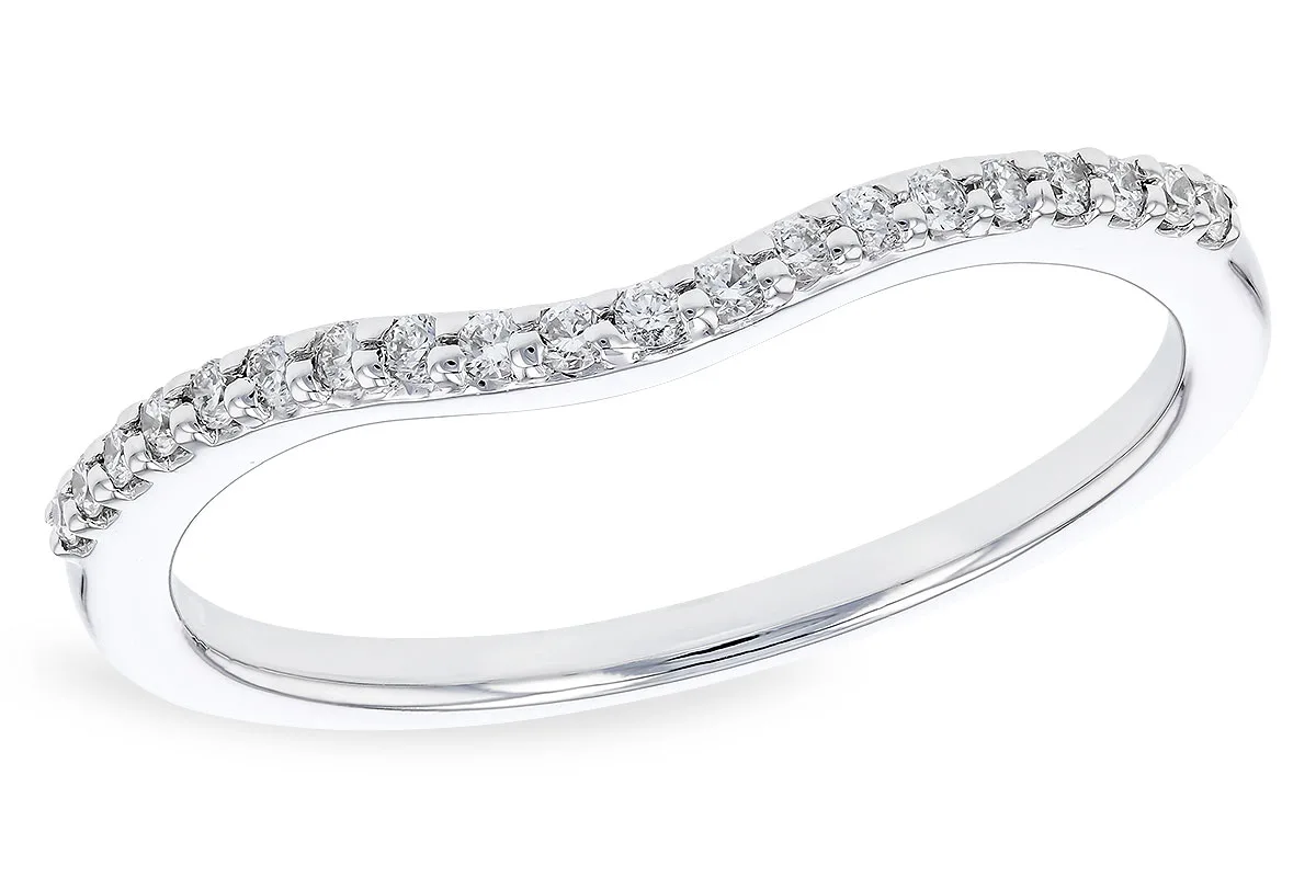 Diamond Wedding Band in white gold