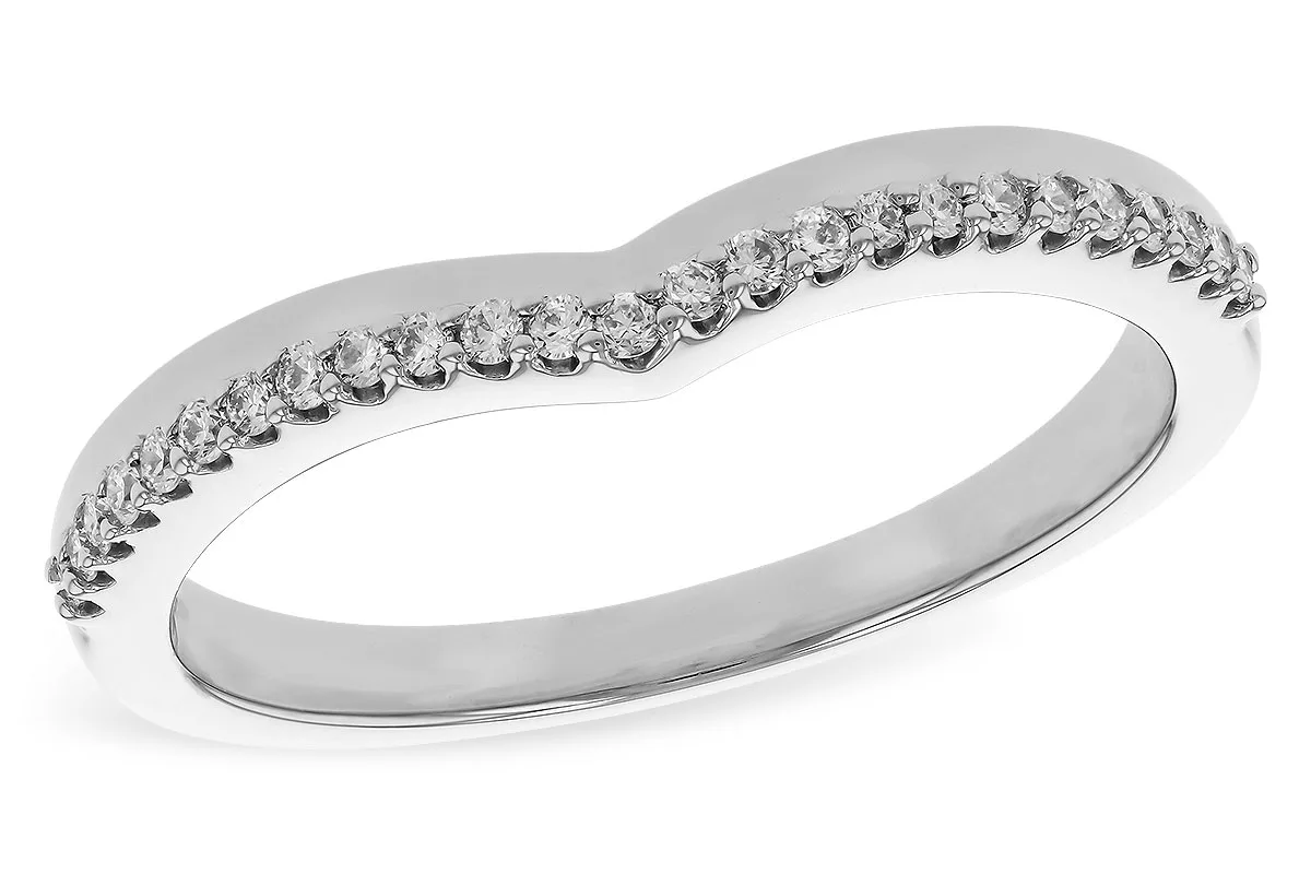 Diamond Ring Enhancer in white gold