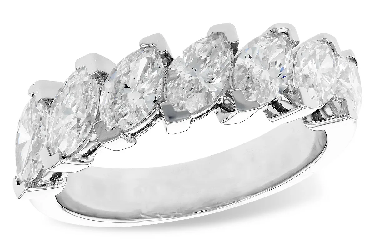 Diamond Wedding Band in white gold