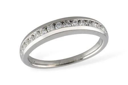 Diamond Wedding Band in white gold