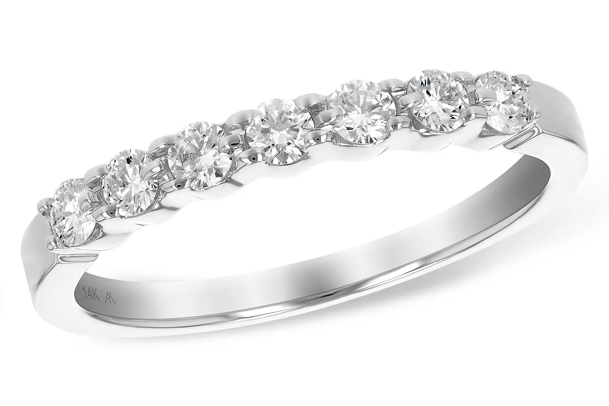 Diamond Wedding Band in white gold