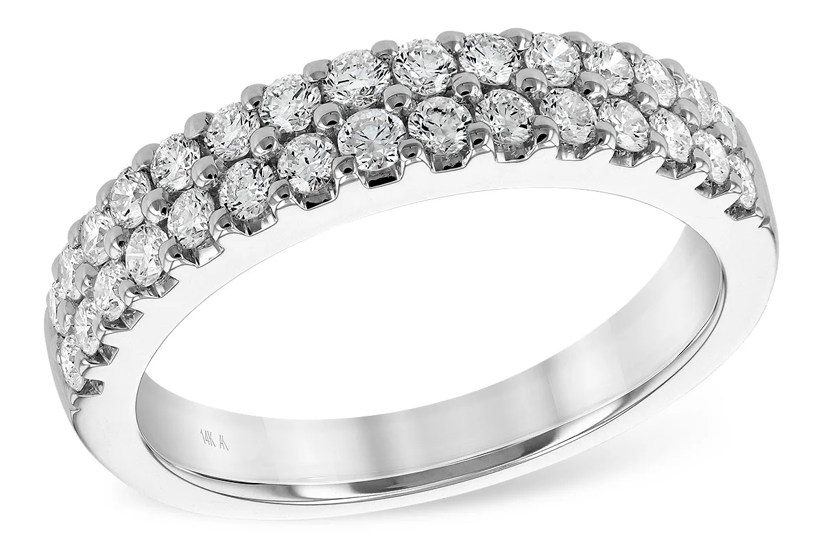 Diamond Wedding Band in white gold