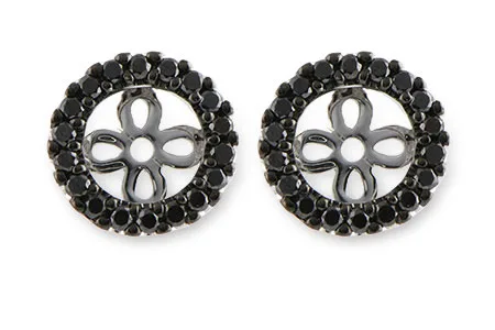 Diamond Earring Jackets in white gold