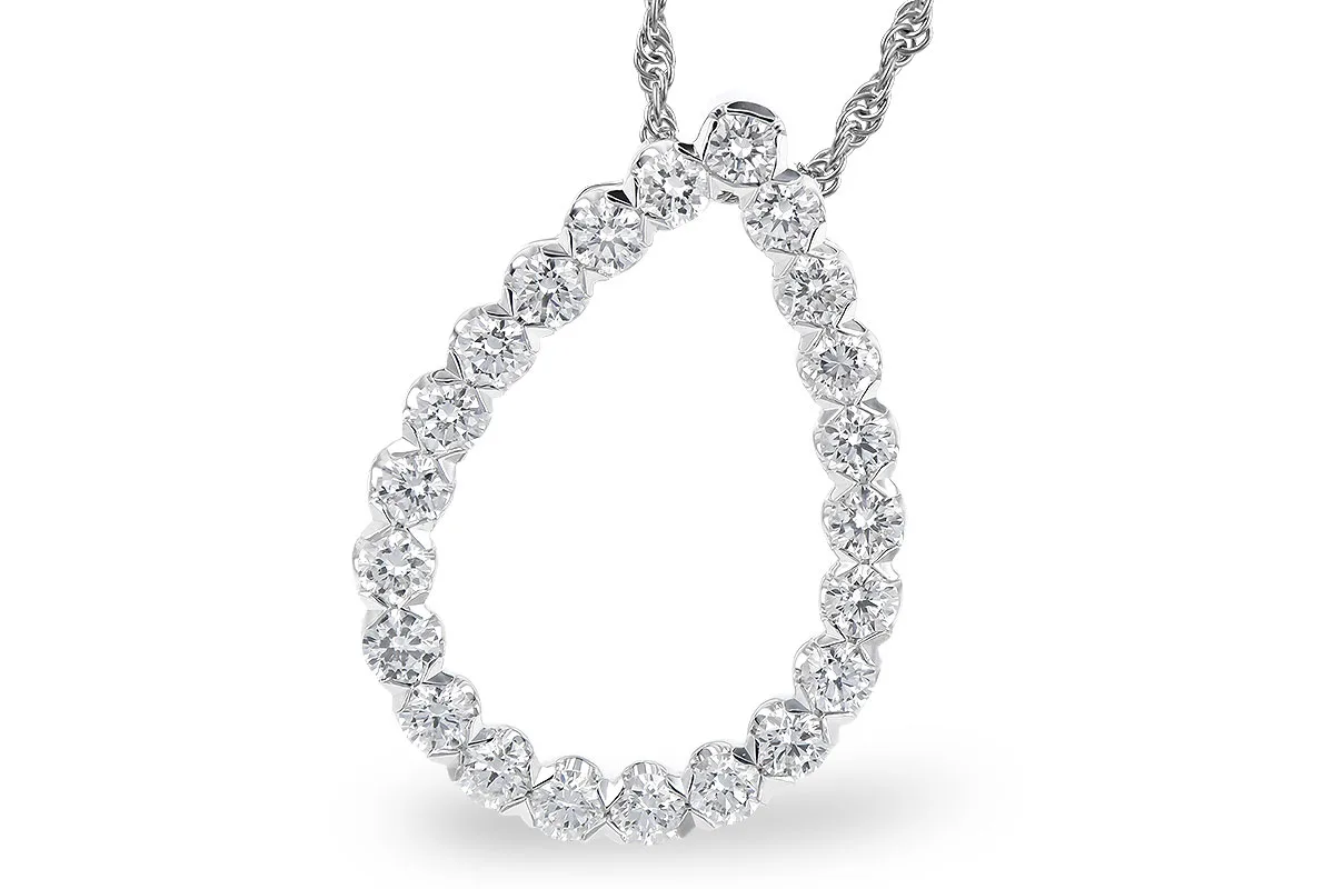 Diamond Necklace in white gold