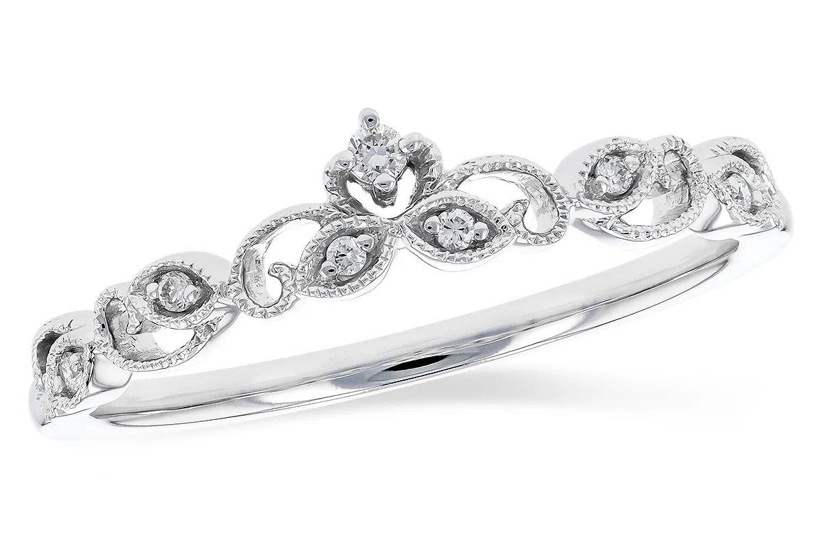 Diamond Ring Enhancer in white gold