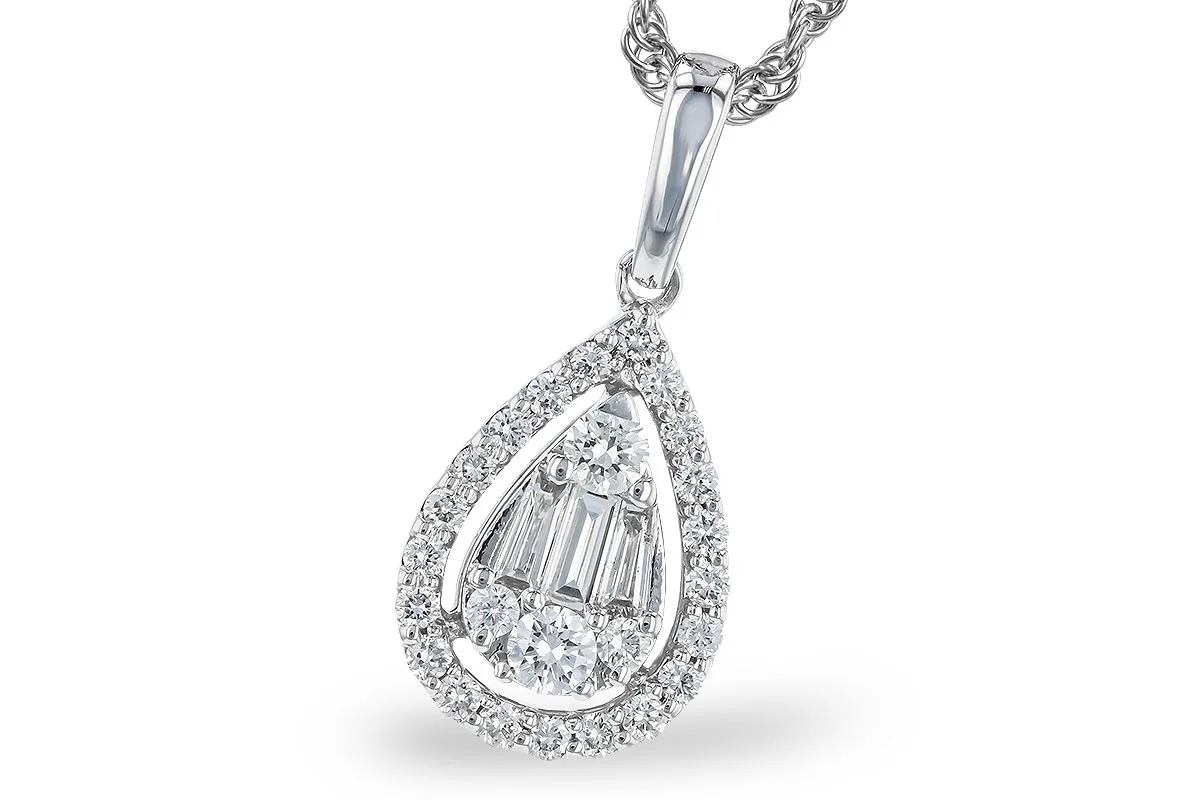 Diamond Necklace in white gold