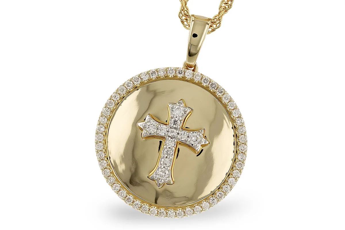 Diamond Necklace in yellow gold