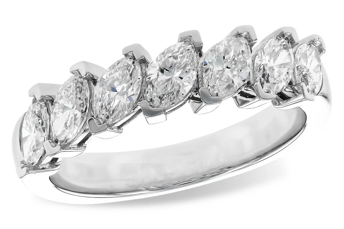 Diamond Wedding Band in white gold