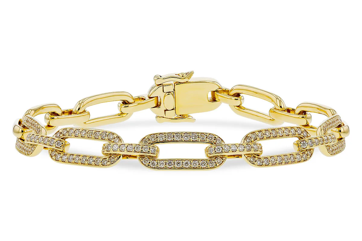 Diamond Bracelet in yellow gold