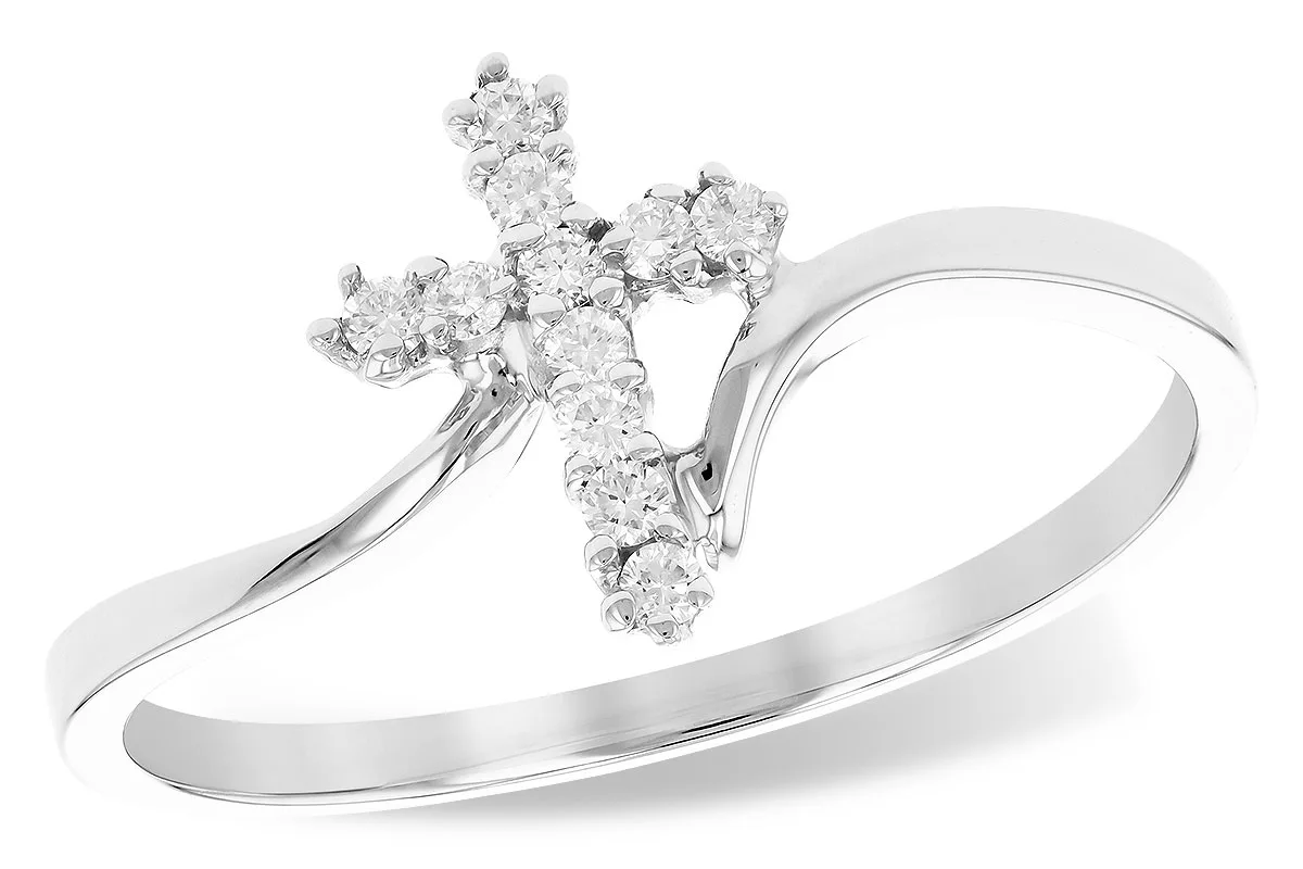 Diamond Ring in white gold
