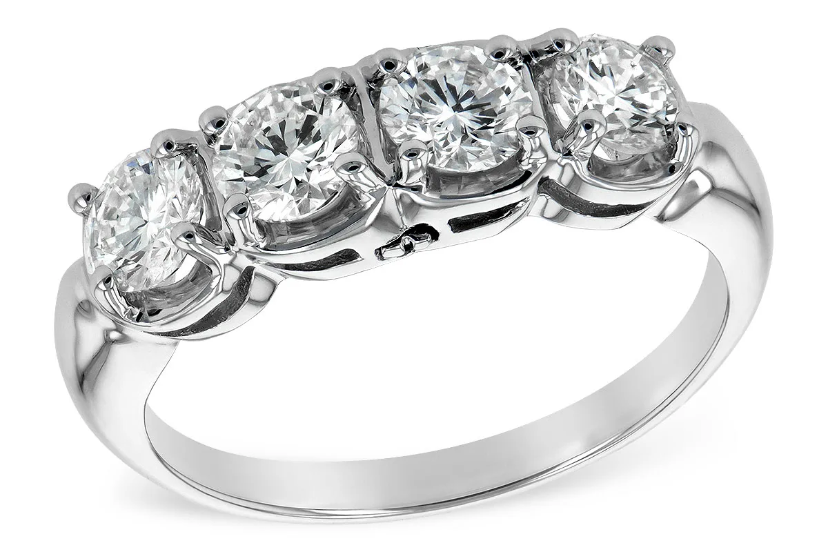 Diamond Wedding Band in white gold