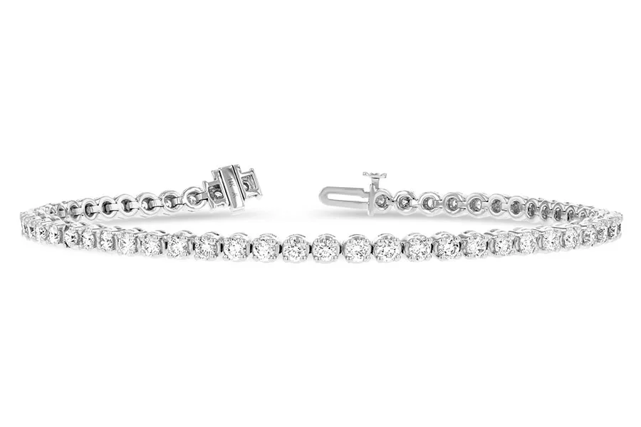 Diamond Bracelet in white gold