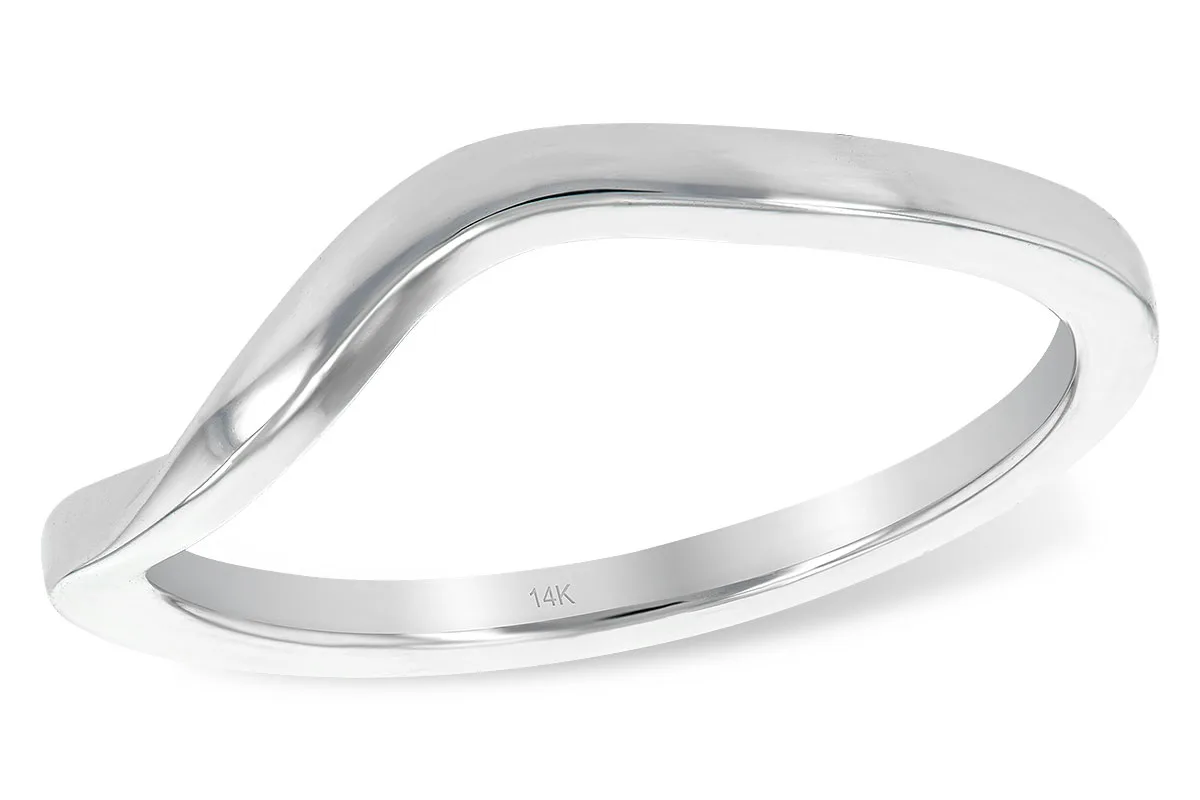 Gold Tracer Band in white gold