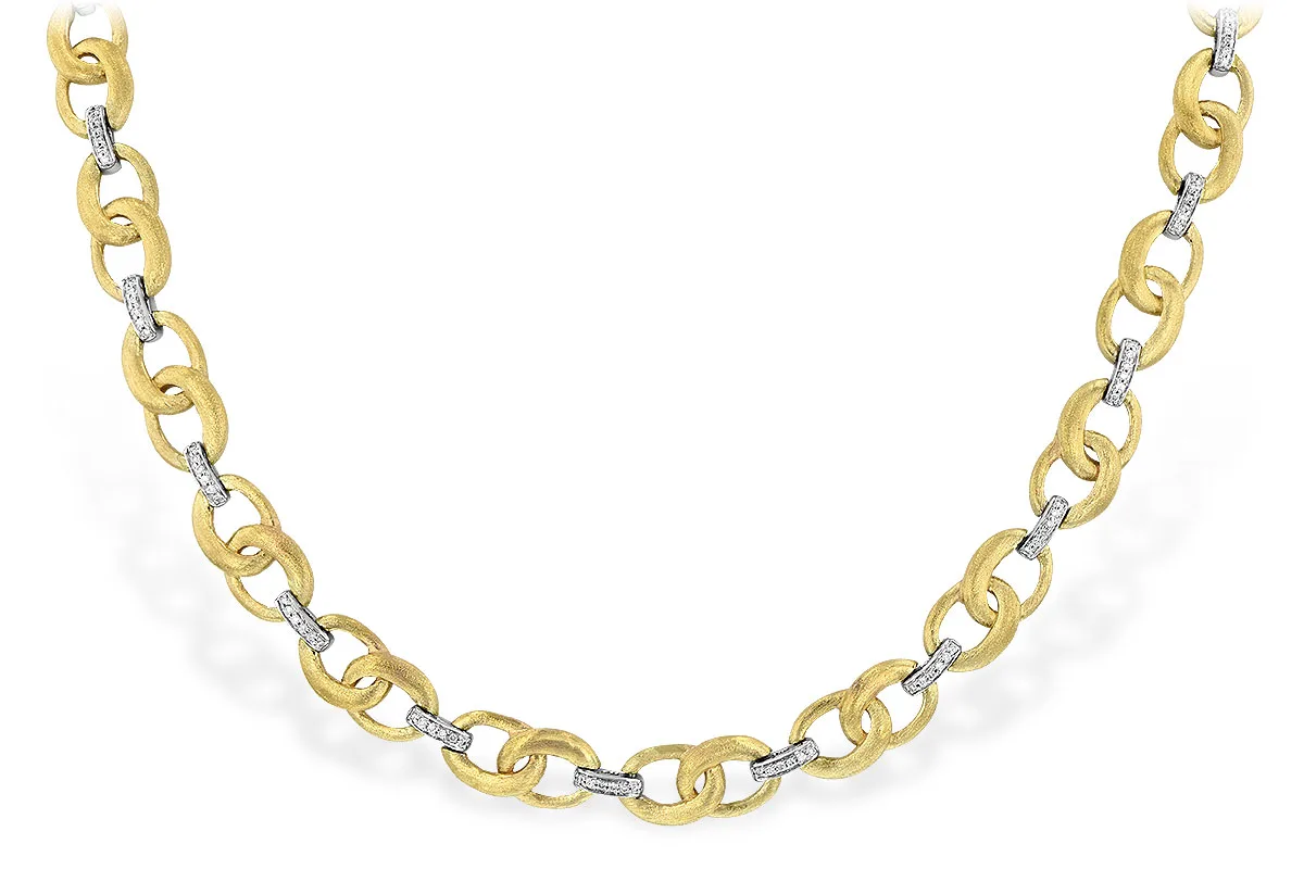 Diamond Necklace in two-tone