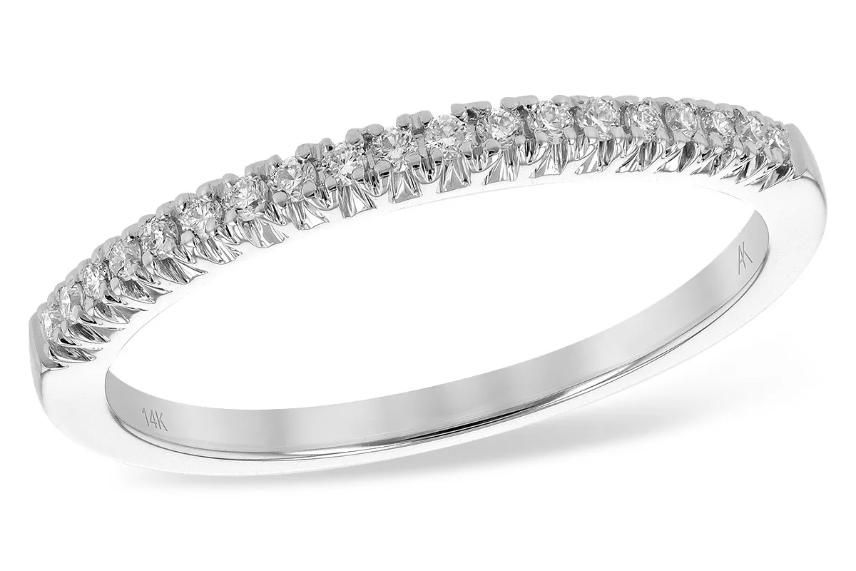 Diamond Wedding Band in white gold