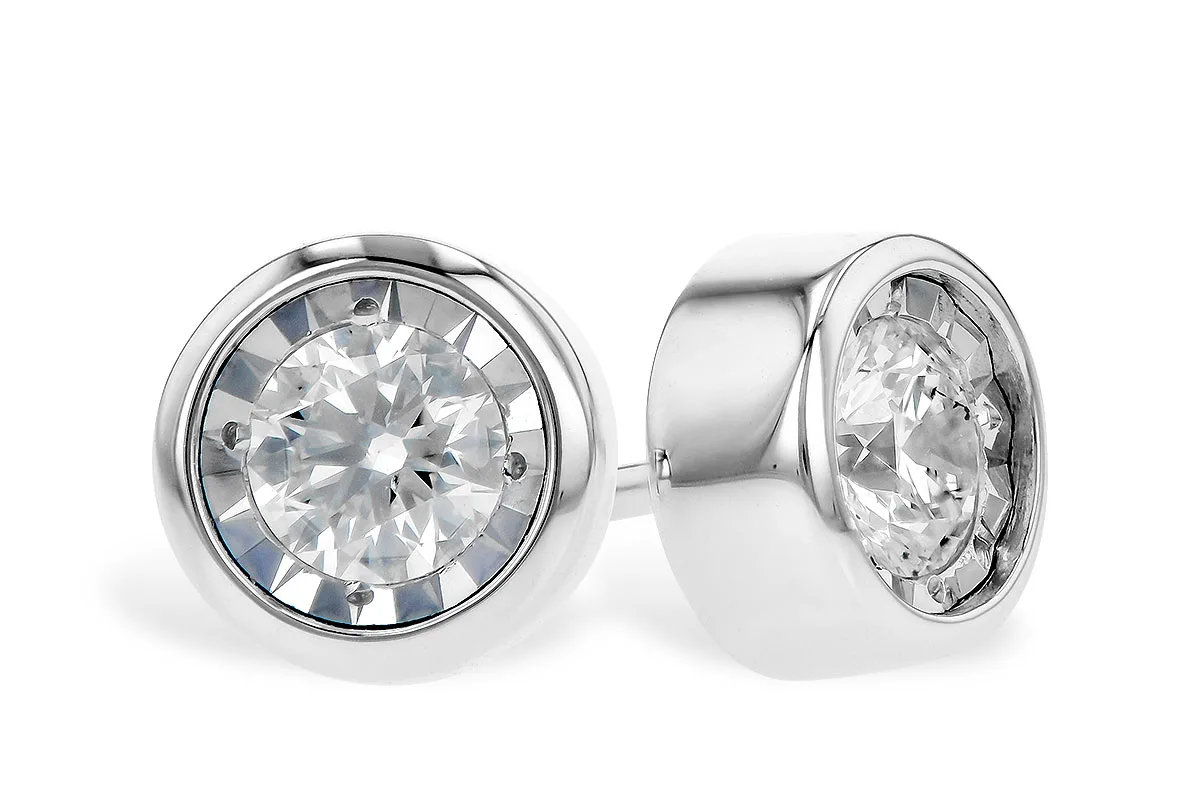Diamond Earrings in white gold