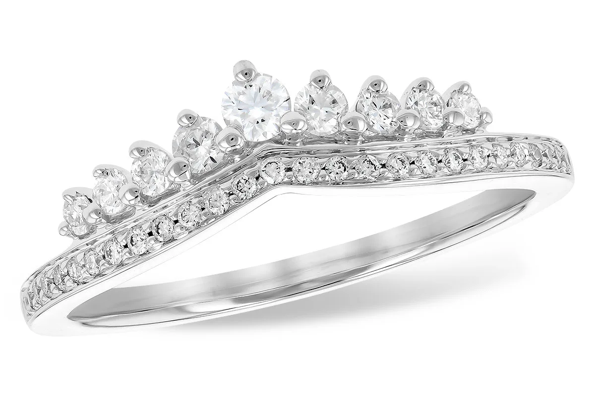 Diamond Ring Enhancer in white gold