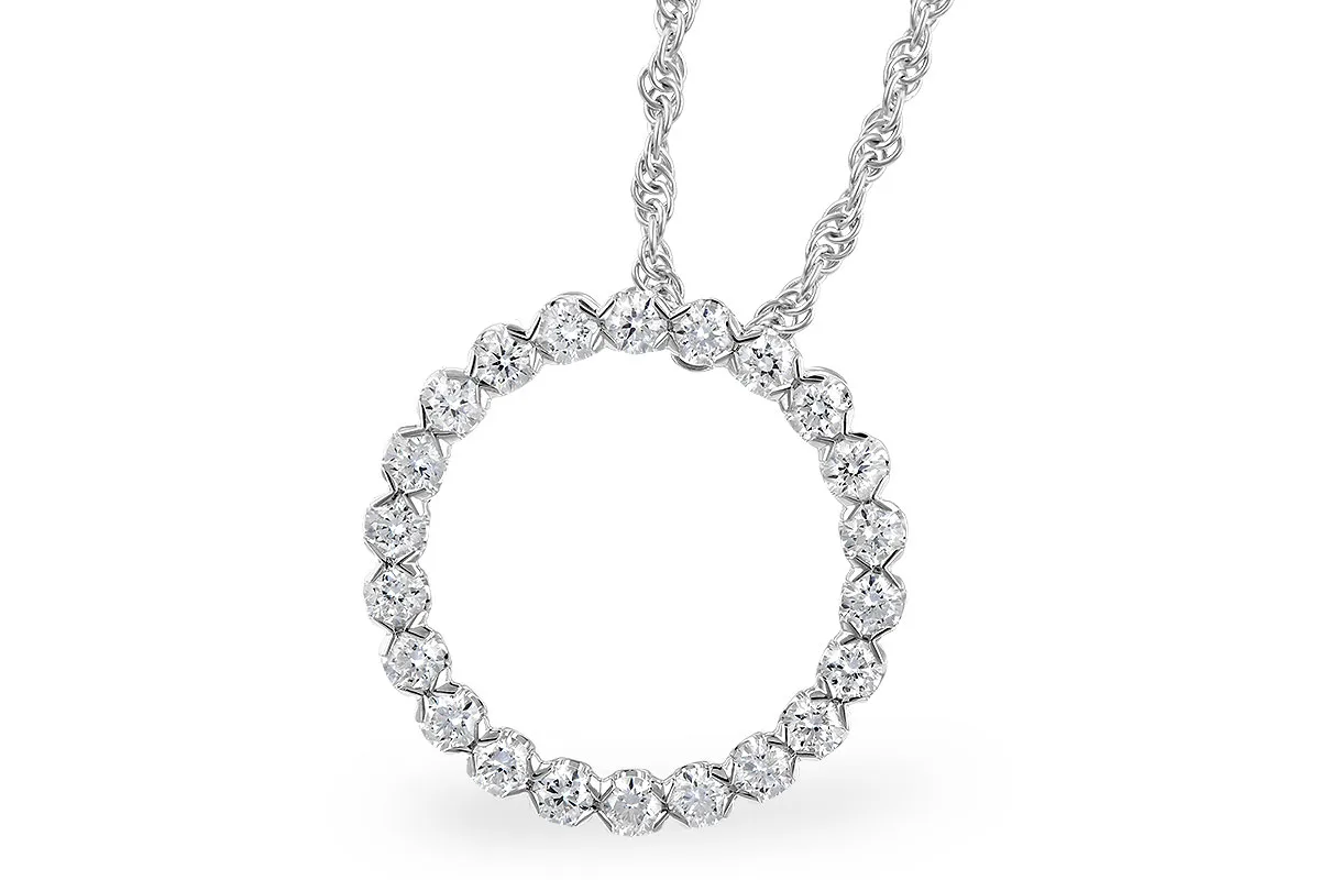 Diamond Necklace in white gold