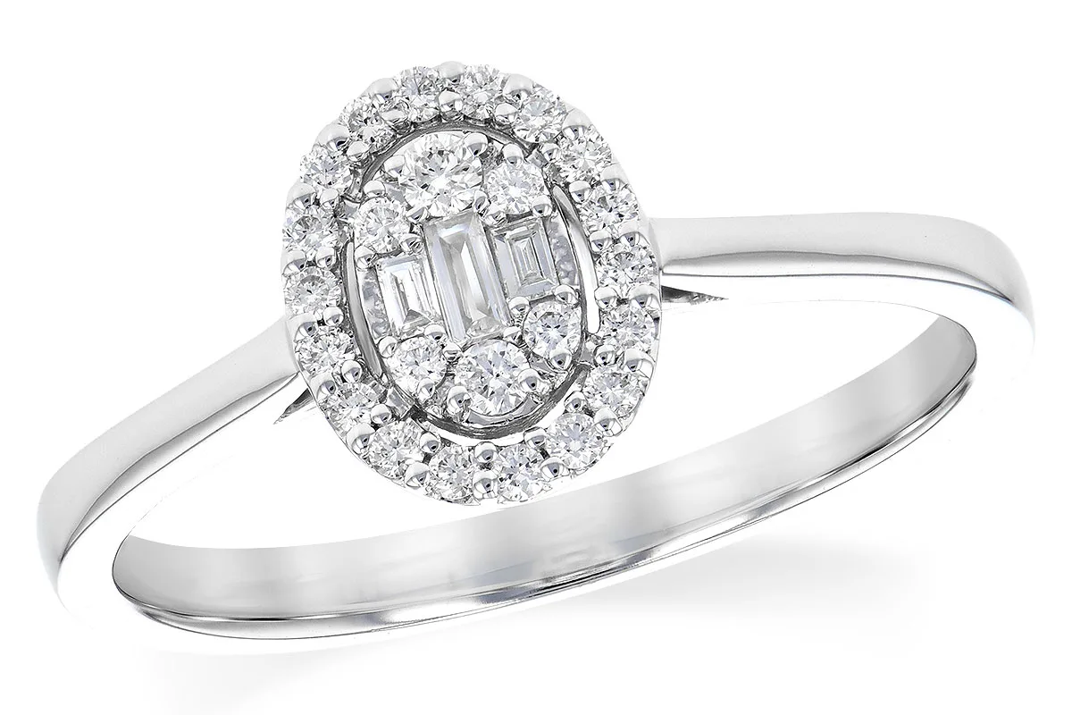 Diamond Ring in white gold