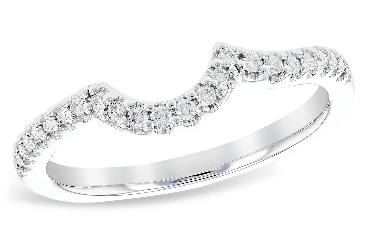 Diamond Wedding Band in white gold