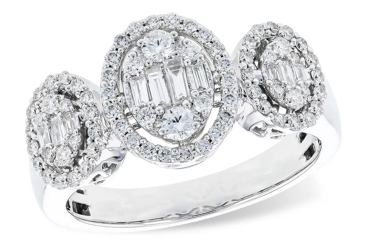 Diamond Ring in white gold