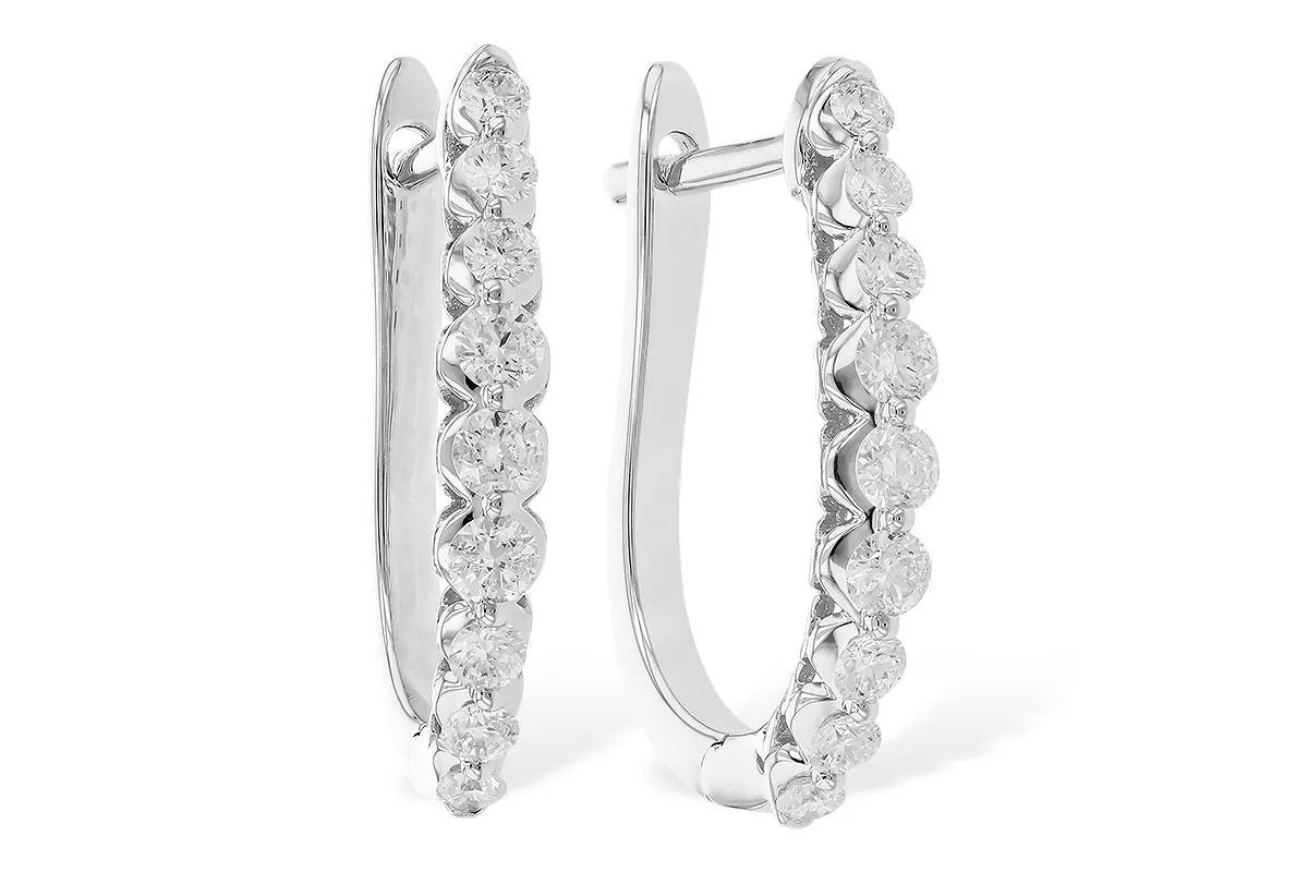 Diamond Earrings in white gold