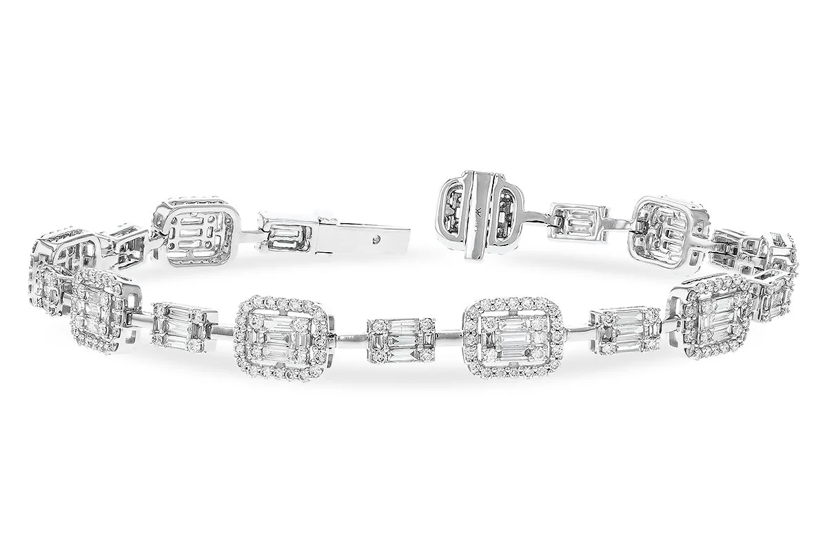 Diamond Bracelet in white gold
