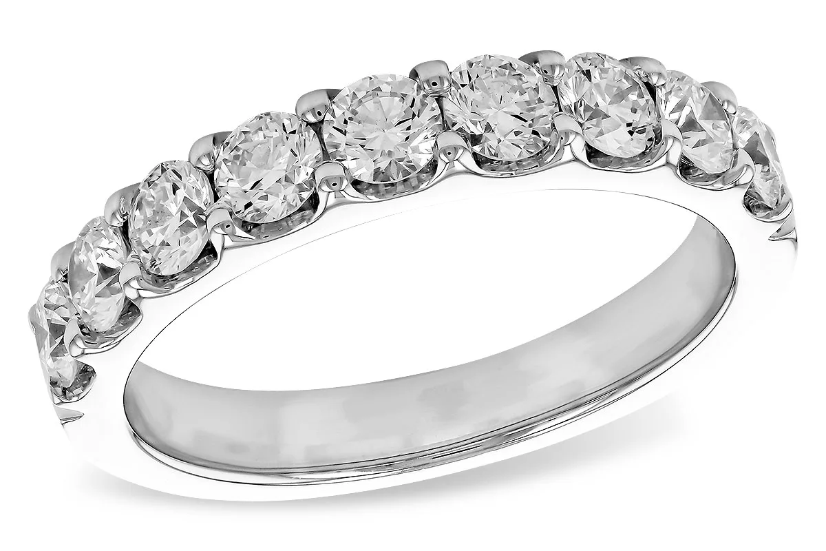Diamond Wedding Band in white gold