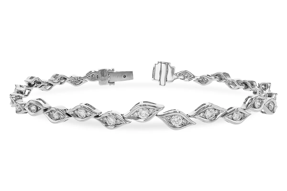 Diamond Bracelet in white gold